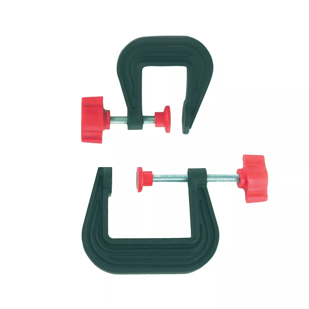 Zona Tools 37230 Plastic C-Clamps, Small & Large (2-Pack)